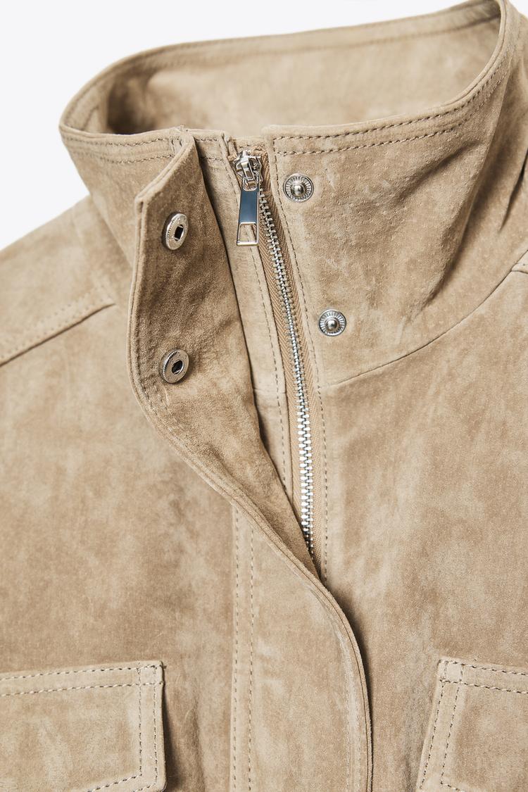 NORVIAS | Suede Jacket for Elegance