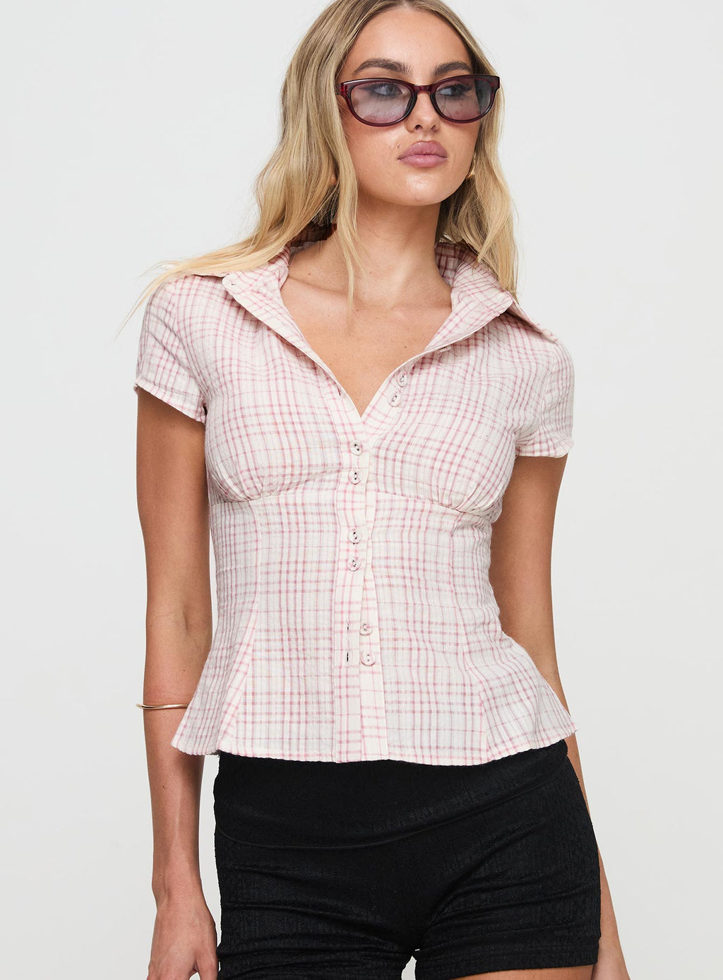 NORVIAS | Elegant Tailored Blouse