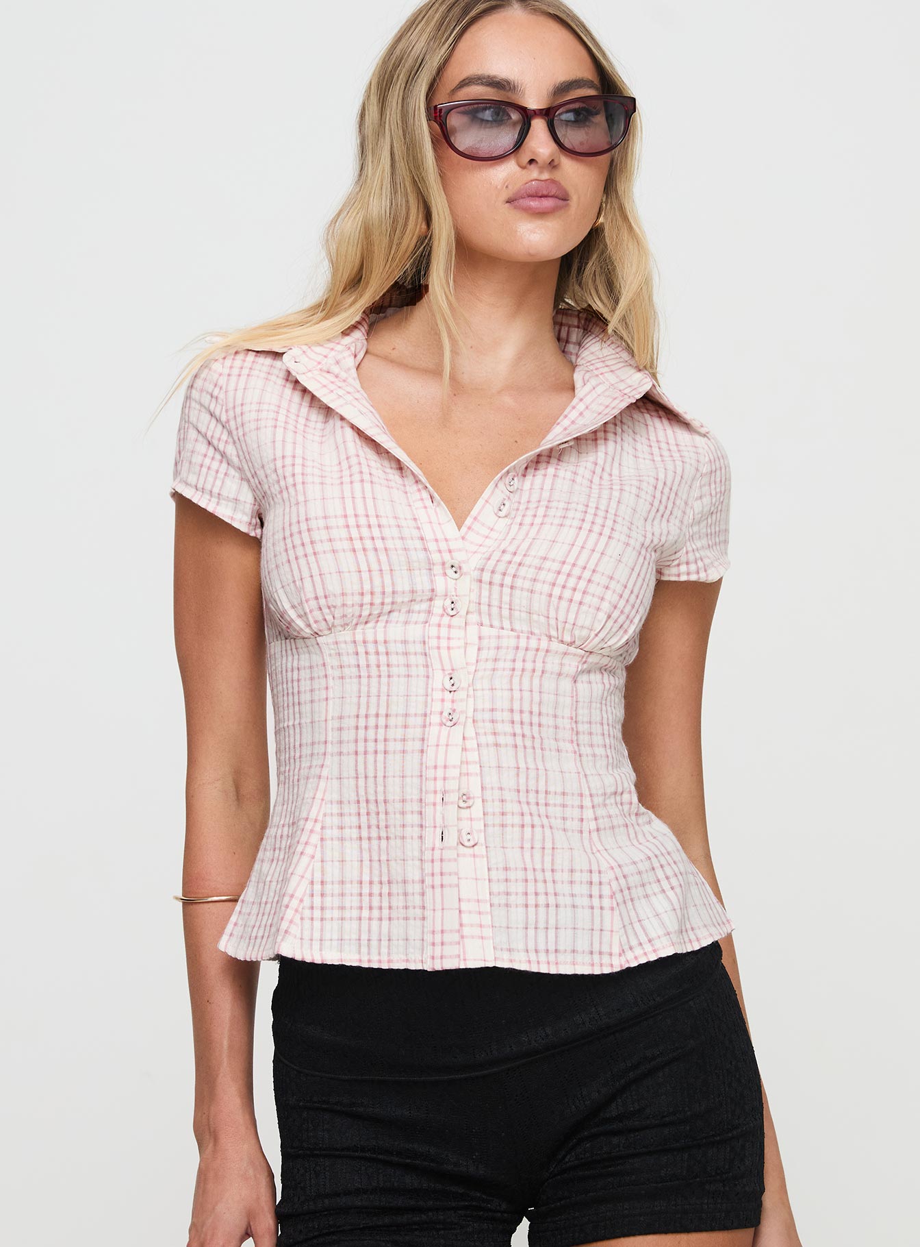 NORVIAS | Elegant Tailored Blouse