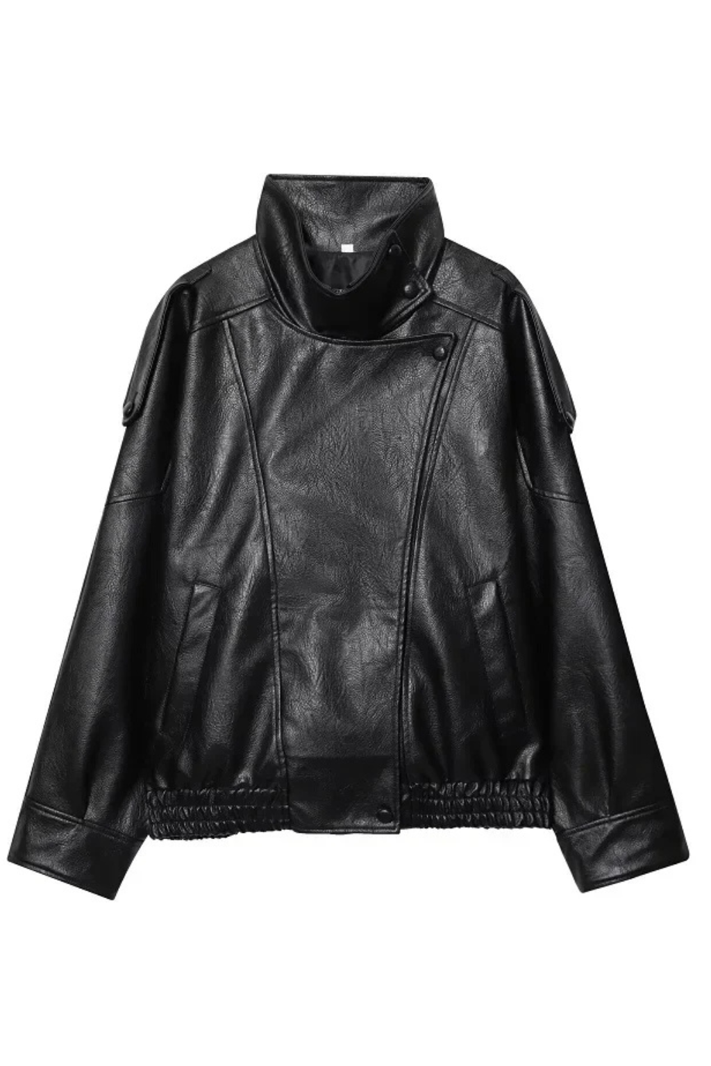 Levin™ | Modern Faux Leather Jacket