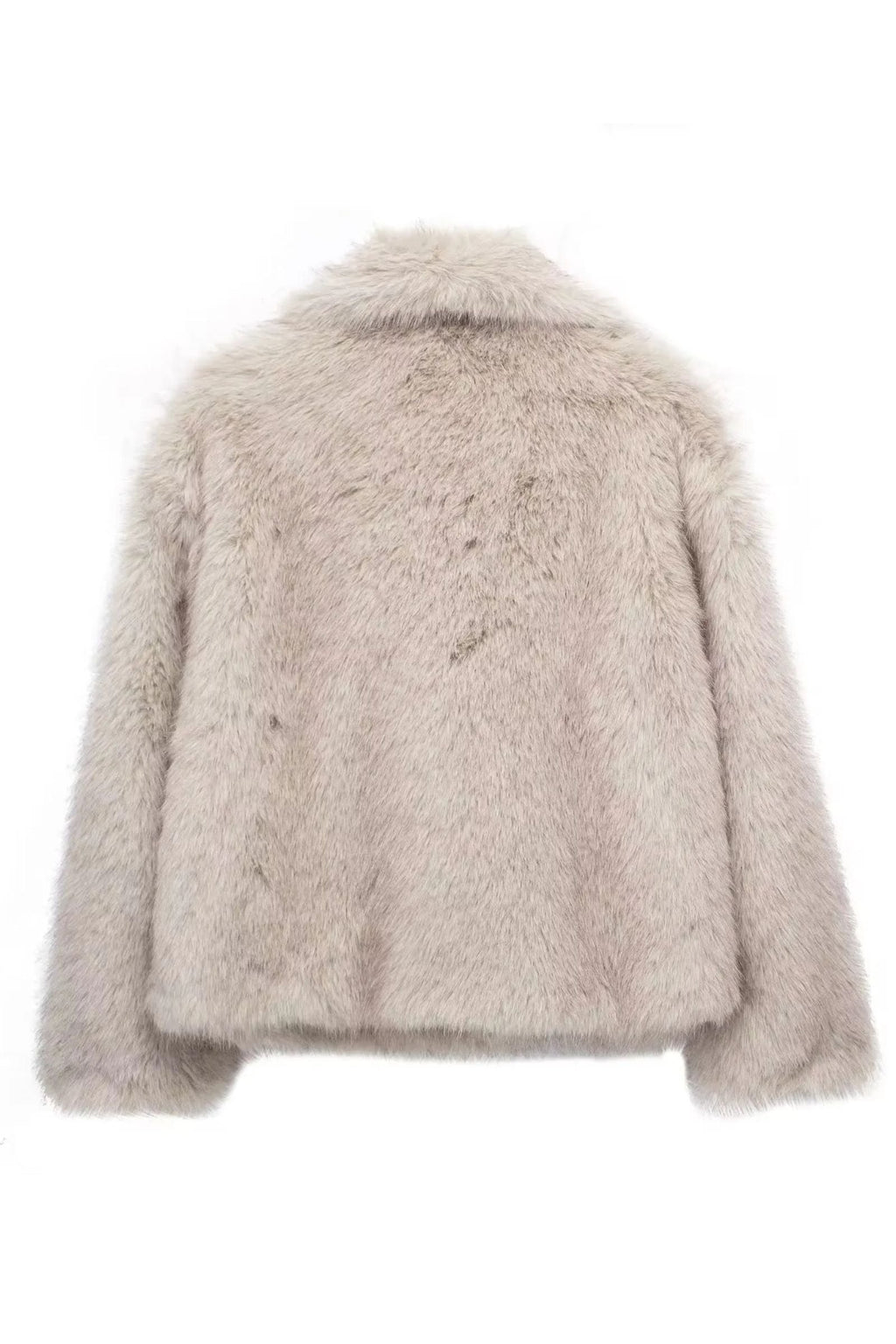 NORVIAS | Luxurious Faux Fur Coat