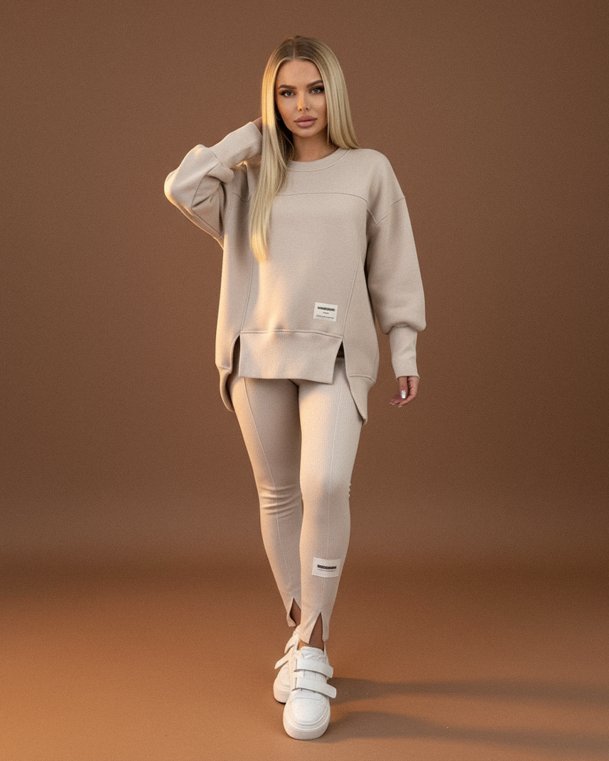 NORVIAS | Oversized Women's Tracksuit Set