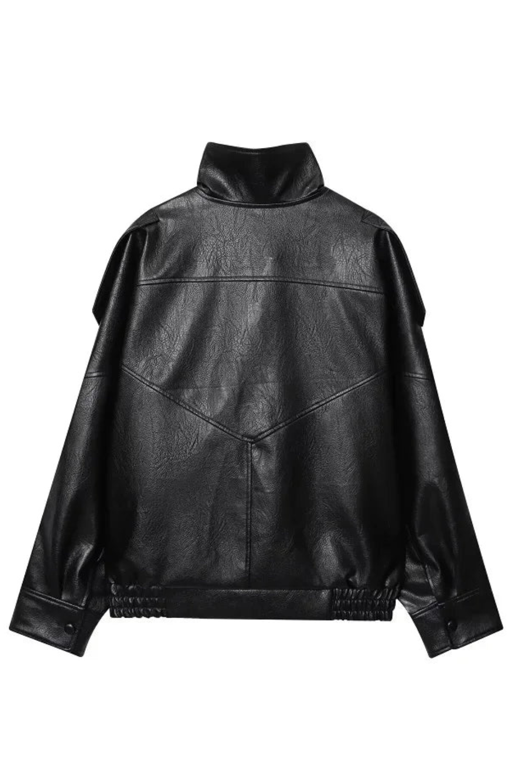 Levin™ | Modern Faux Leather Jacket