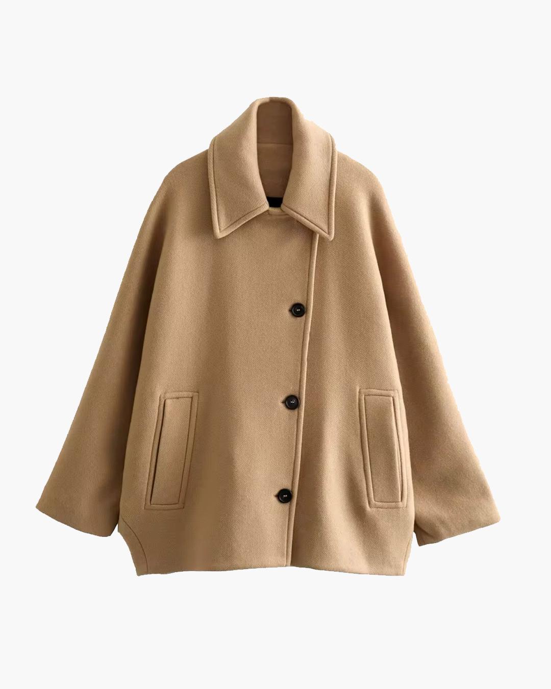 NORVIAS | Oversized Wool Winter Coat