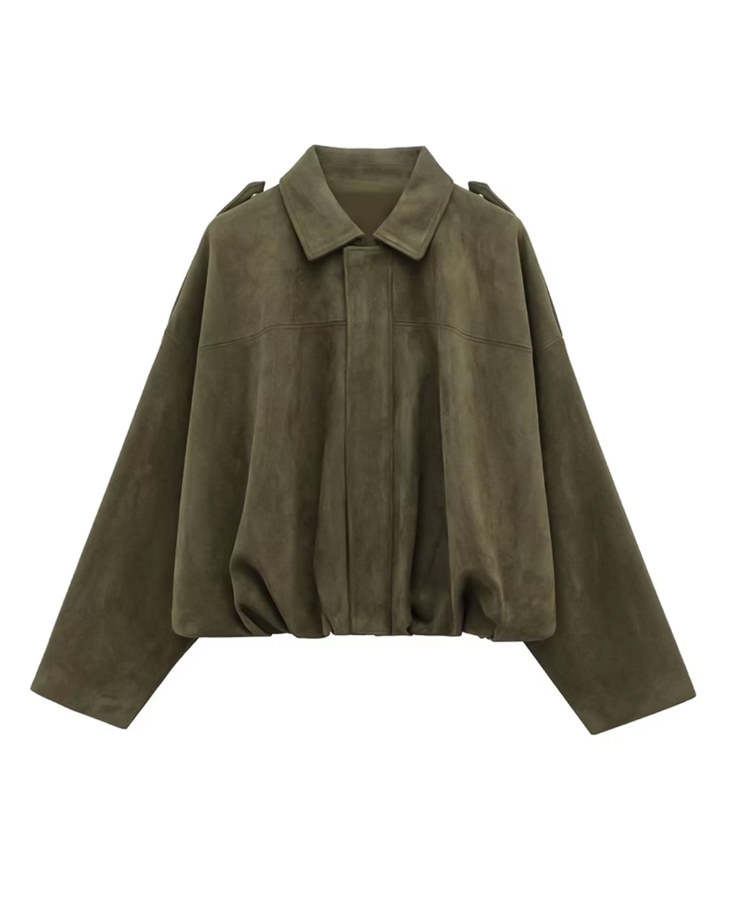 NORVIAS | Stylish Oversized Bomber Jacket