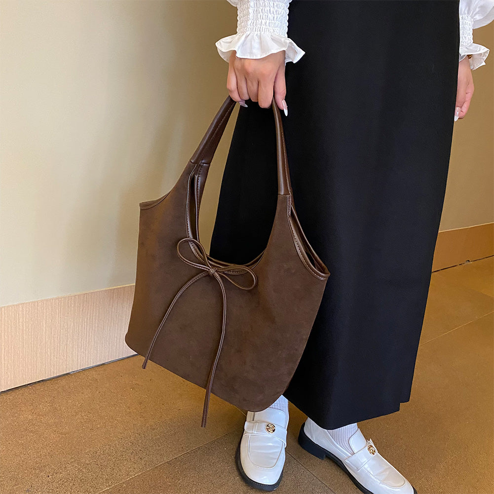CELINA™ | Elegant Bow Bucket Bag