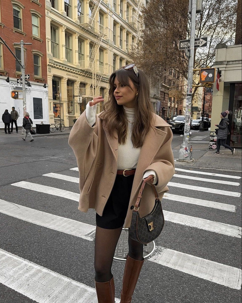 NORVIAS | Oversized Wool Winter Coat