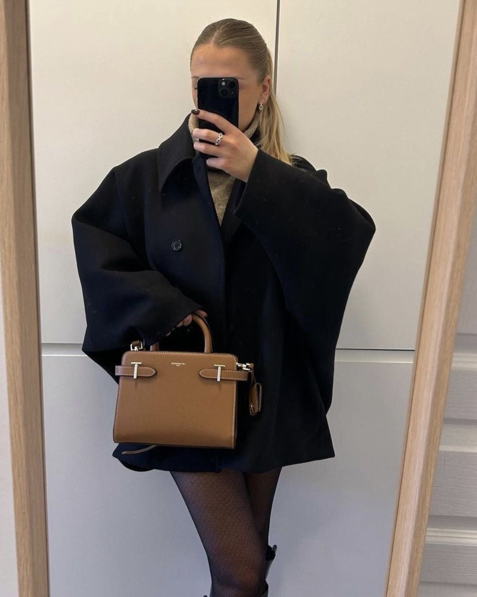 NORVIAS | Oversized Wool Winter Coat