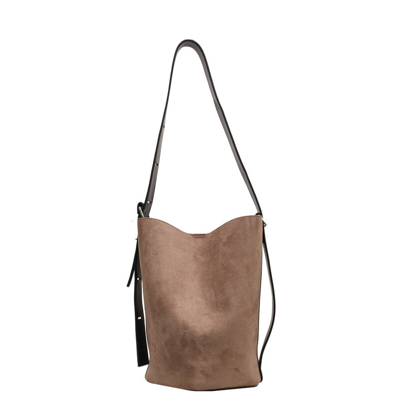 NORVIAS | Elegant Versatile Suede Bag