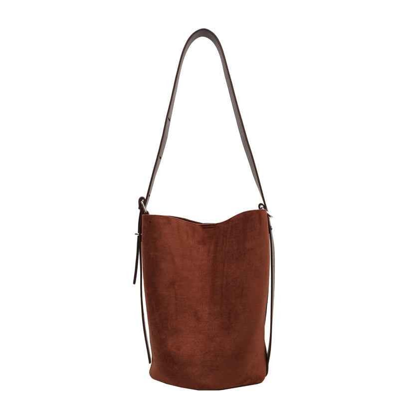 NORVIAS | Elegant Versatile Suede Bag