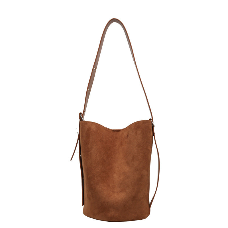 NORVIAS | Elegant Versatile Suede Bag