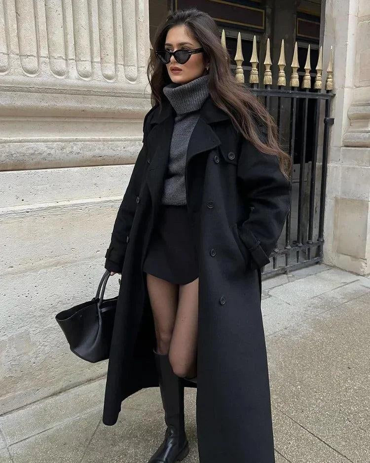 NORVIAS | Oversized Elegant Coat