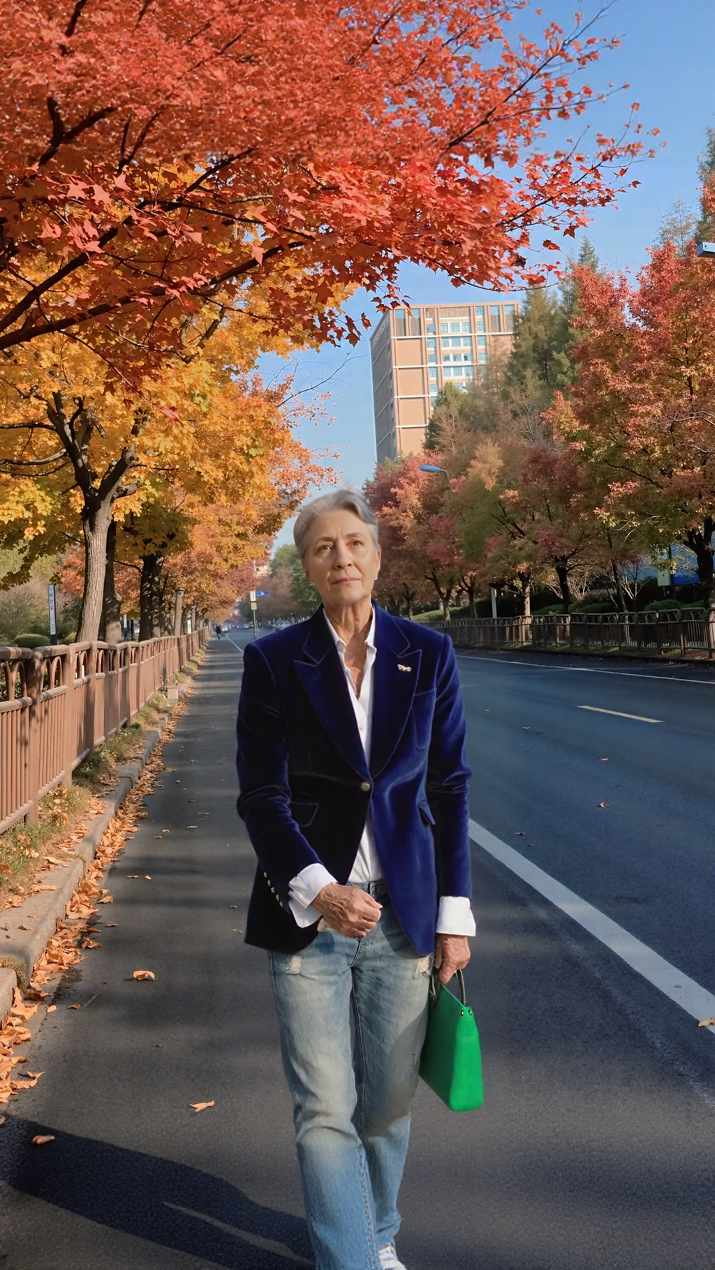 NORVIAS | Sametist bleiser nööpidega