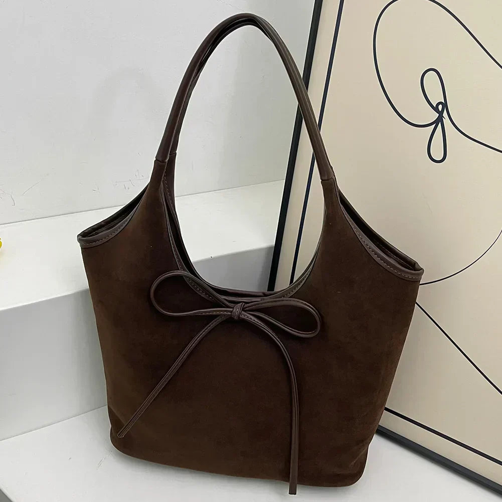 CELINA™ | Elegant Bow Bucket Bag