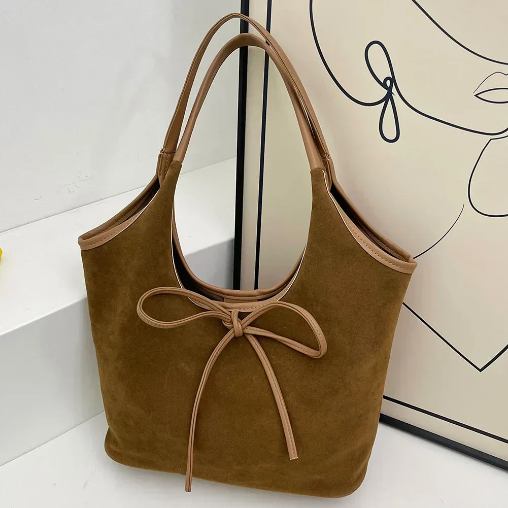 CELINA™ | Elegant Bow Bucket Bag