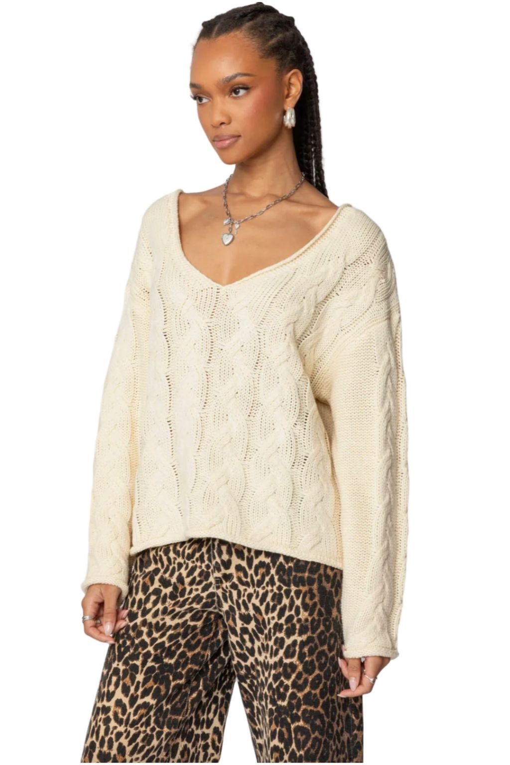 NORVIAS | Smalki adīts džemperis