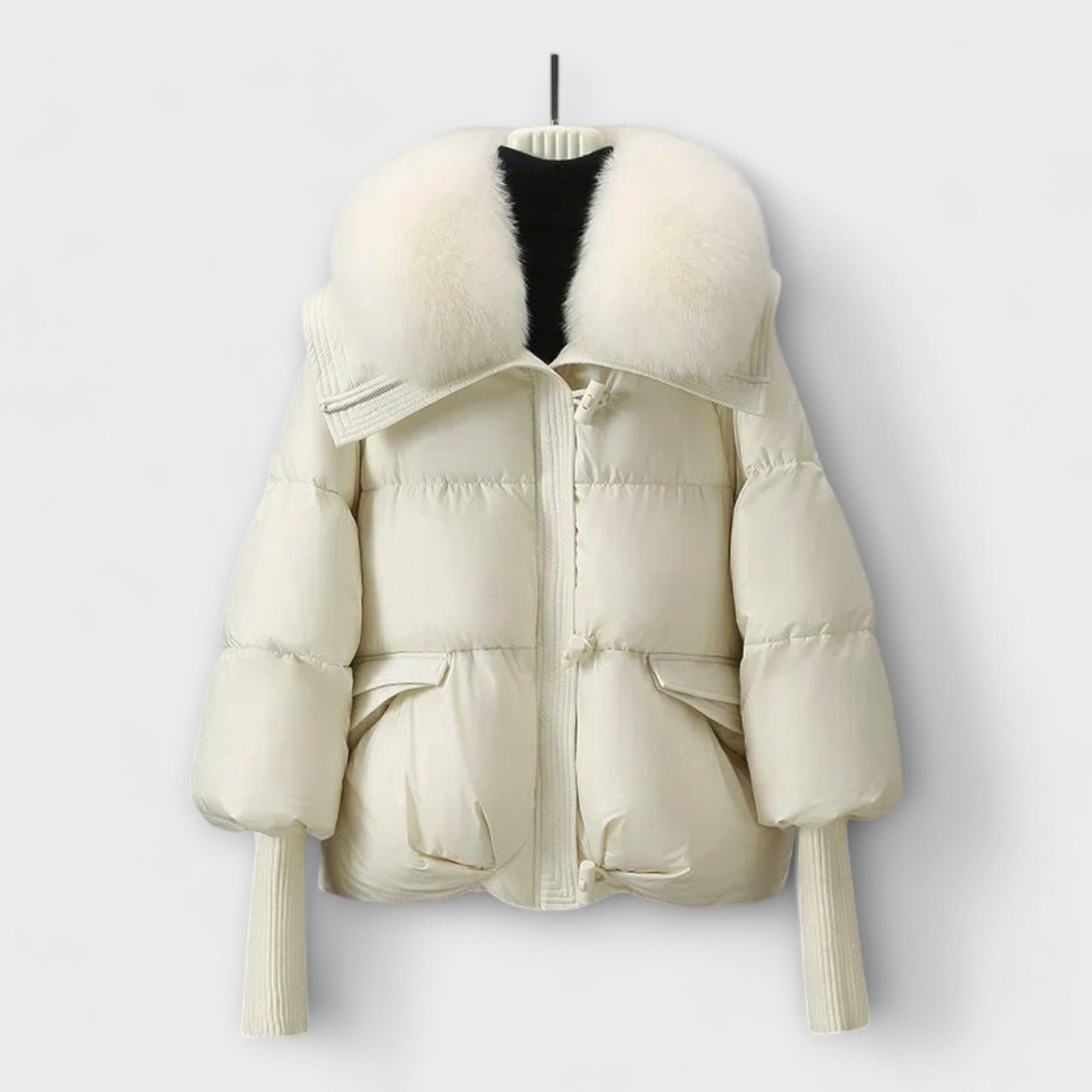 NORVIAS | Elegant Women's Fur-Lined Jacket