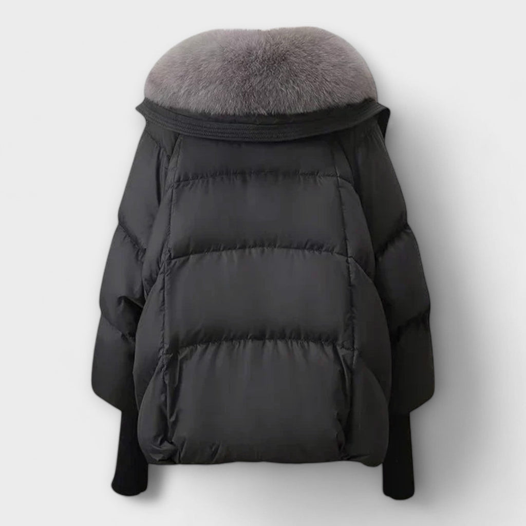 NORVIAS | Elegant Women's Fur-Lined Jacket