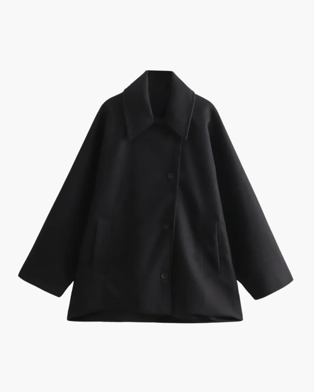 NORVIAS | Oversized Wool Winter Coat