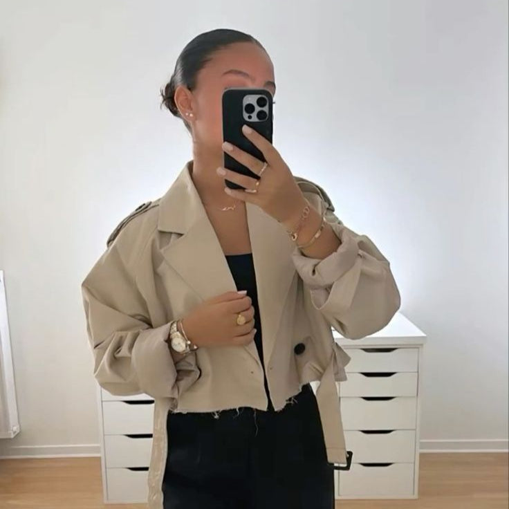 NORVIAS | Short Urban Trench Coat