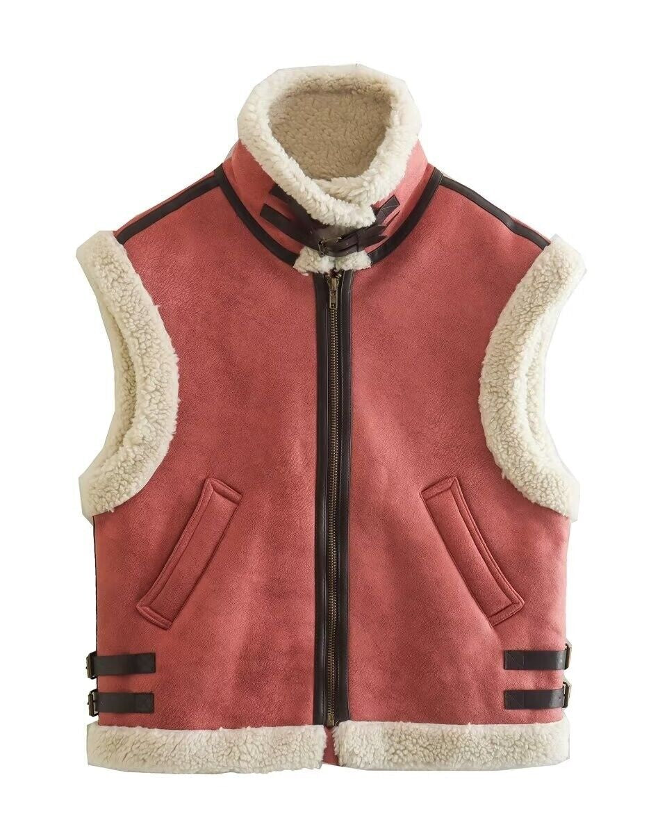 NORVIAS | Cozy Teddy Vest for Winter