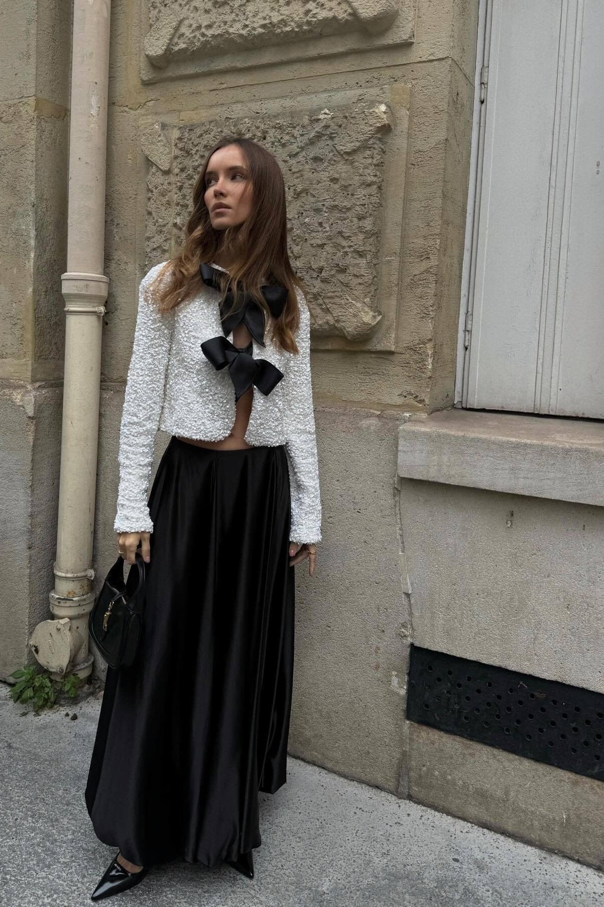 NORVIAS | Modern Chic Bow Blouse