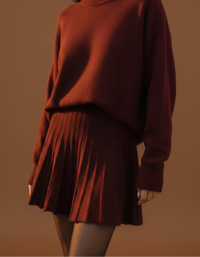 NORVIAS | Cozy Autumn Two-Piece Set