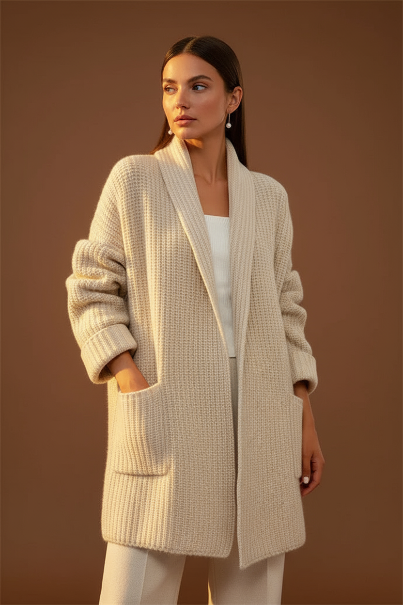 NORVIAS | Knitted Sweater with Pockets