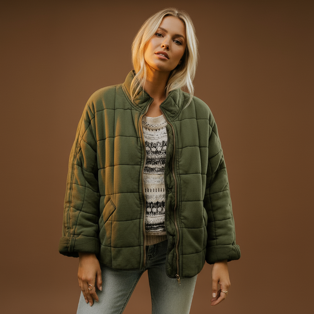 NORVIAS | Quilted Transitional Jacket