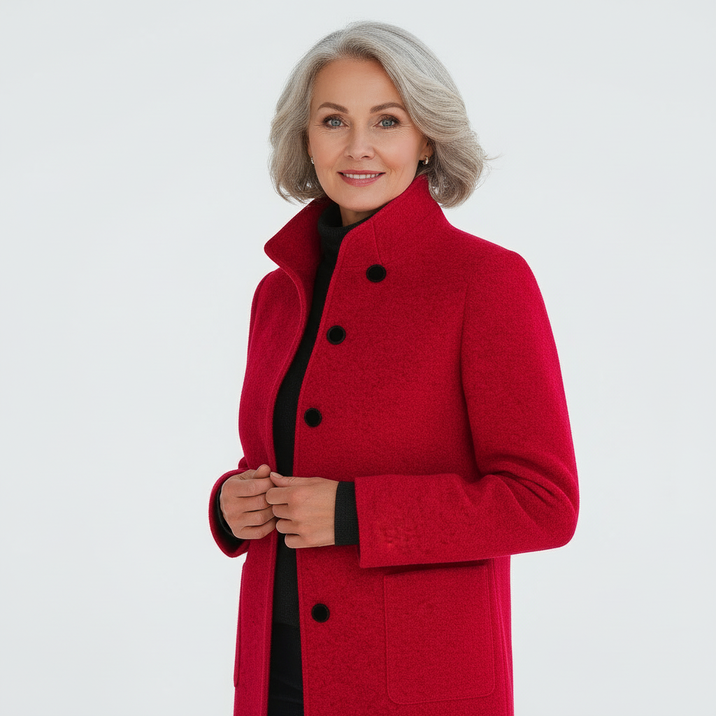 NORVIAS | Women's Warm High Collar Coat