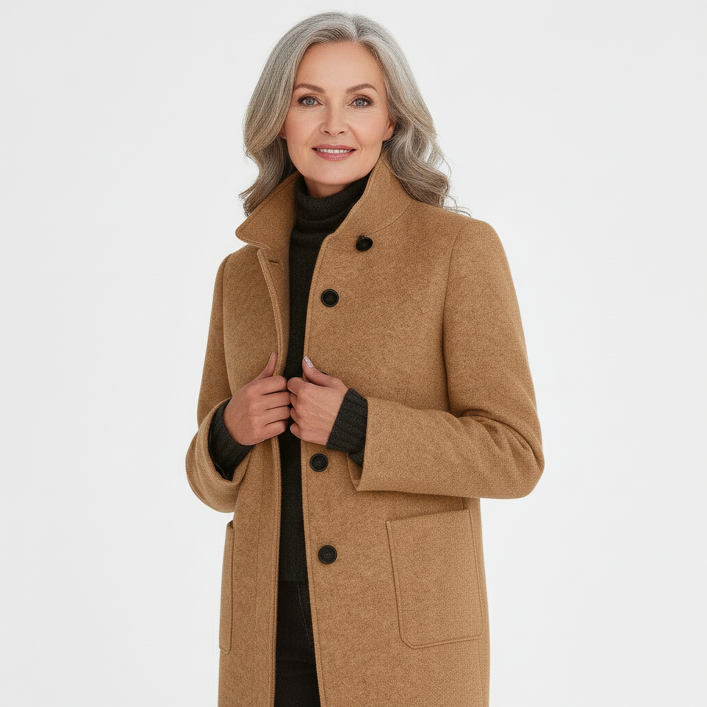 NORVIAS | Women's Warm High Collar Coat