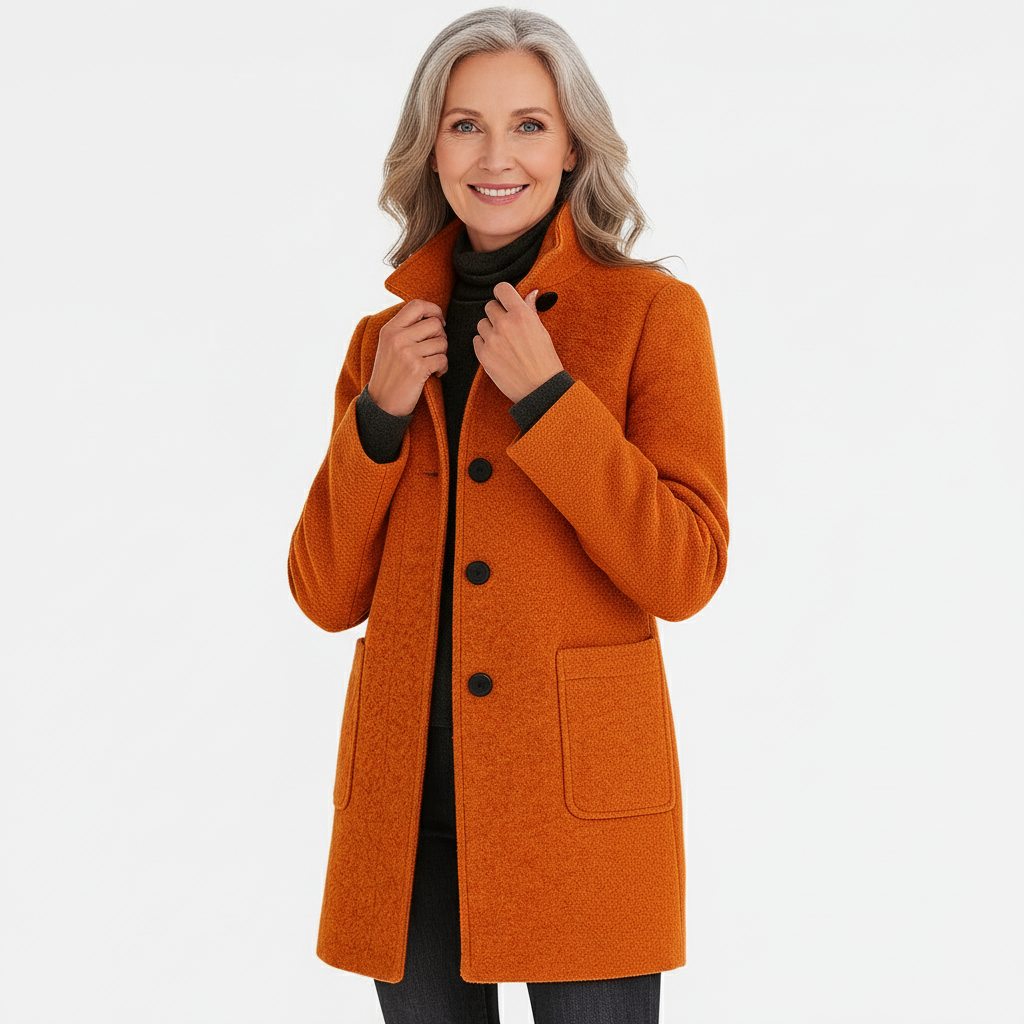 NORVIAS | Women's Warm High Collar Coat