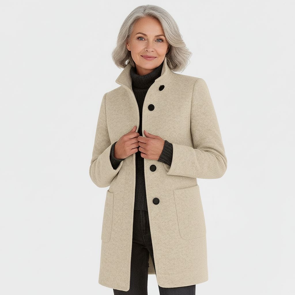 NORVIAS | Women's Warm High Collar Coat