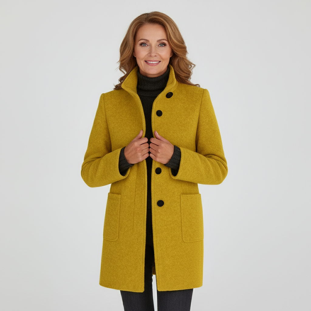 NORVIAS | Women's Warm High Collar Coat