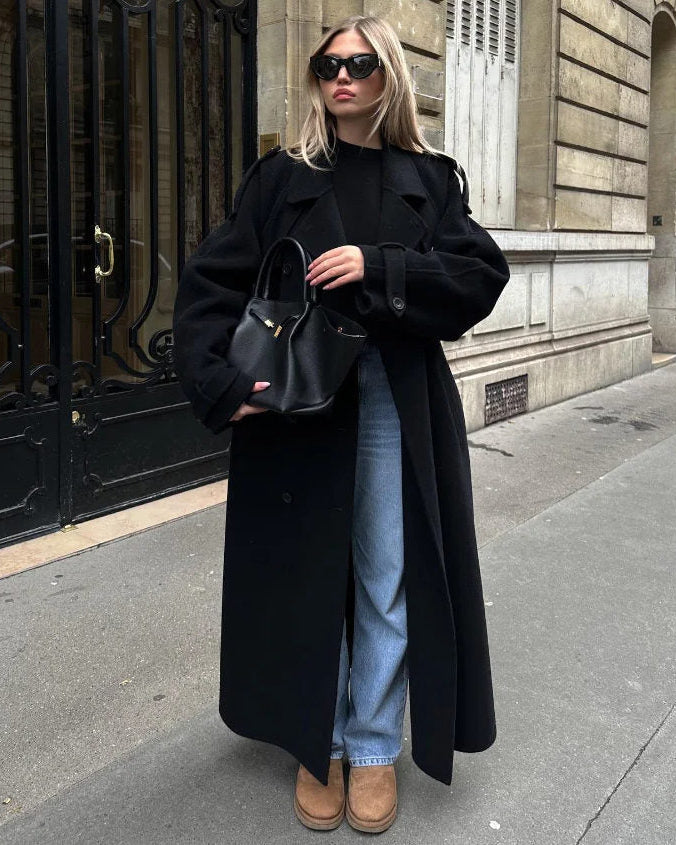 NORVIAS | Oversized Elegant Coat