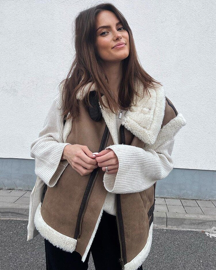 NORVIAS | Cozy Teddy Vest for Winter